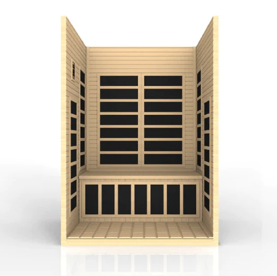 Golden Designs Dynamic "Santiago" 2-Person Low EMF Infrared Sauna | DYN-6209-01 - Image 3