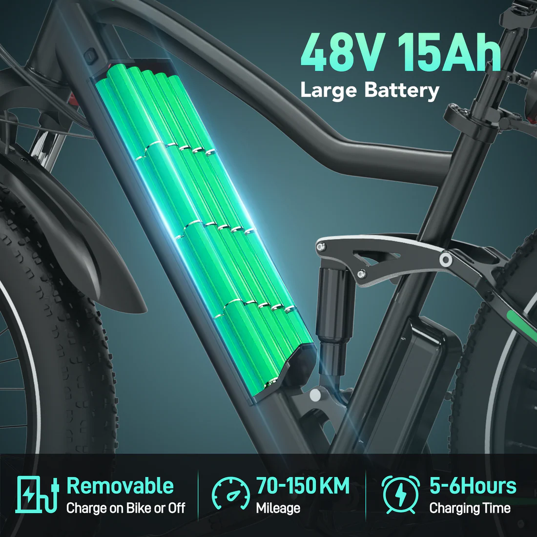 BK9S Electric Bike - Image 2